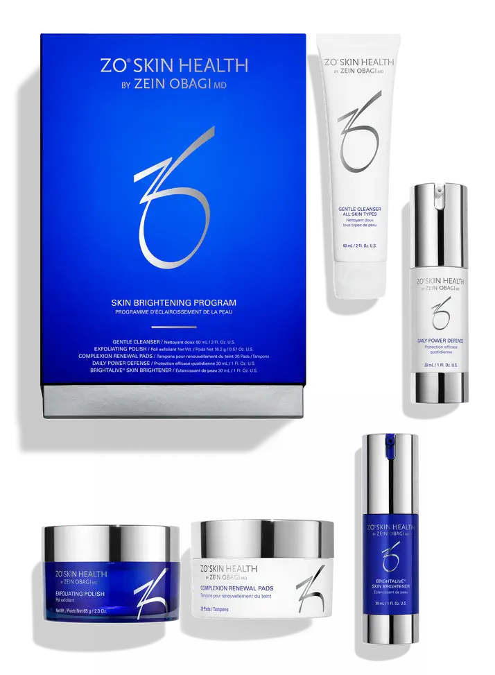 ZO Skin Brightening Program 5pcs Travel size